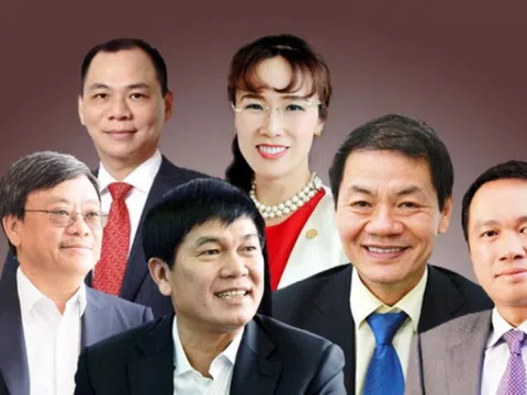 Khối tài sản 'khủng' của 6 tỷ phú giàu nhất Việt Nam